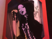 !! Collectible !! Original photo print from the first press-tests - Signed and certified on handwritten letter! photo 