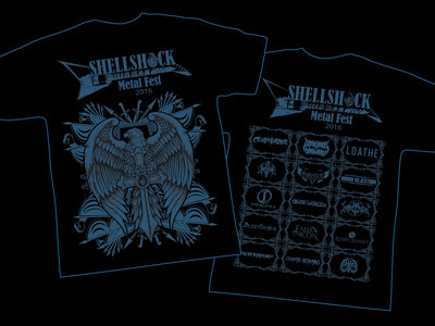 Shellshock Metal Fest T-Shirt 2016 main photo