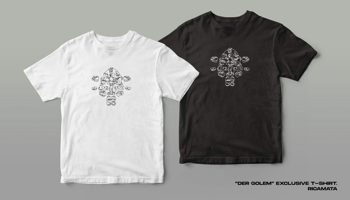 Der Golem" Exclusive T-Shirt Ricamata. | Squito Babe