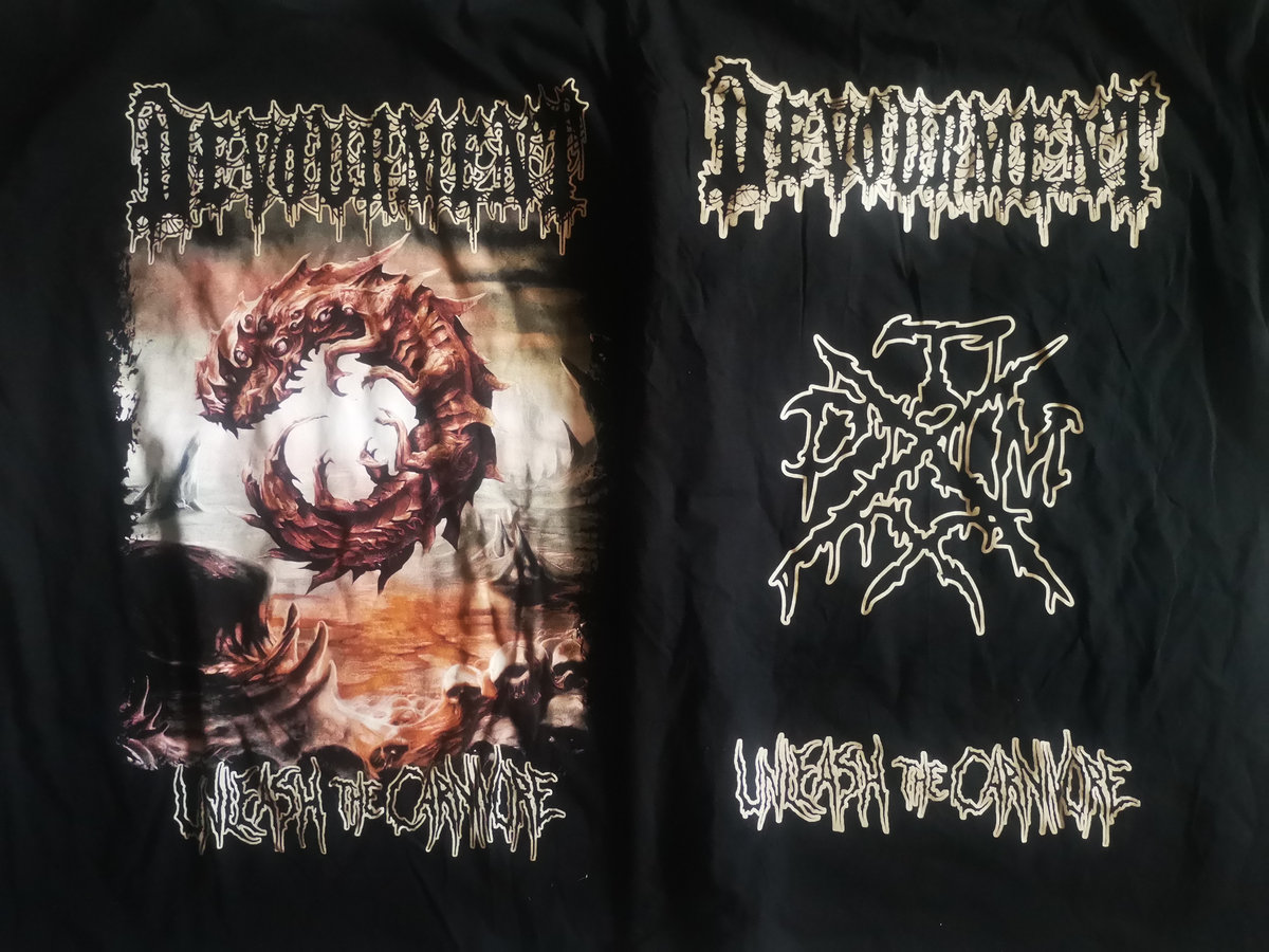 DEVOURMENT Unleash The Carnivore T-Shirts - Out Now