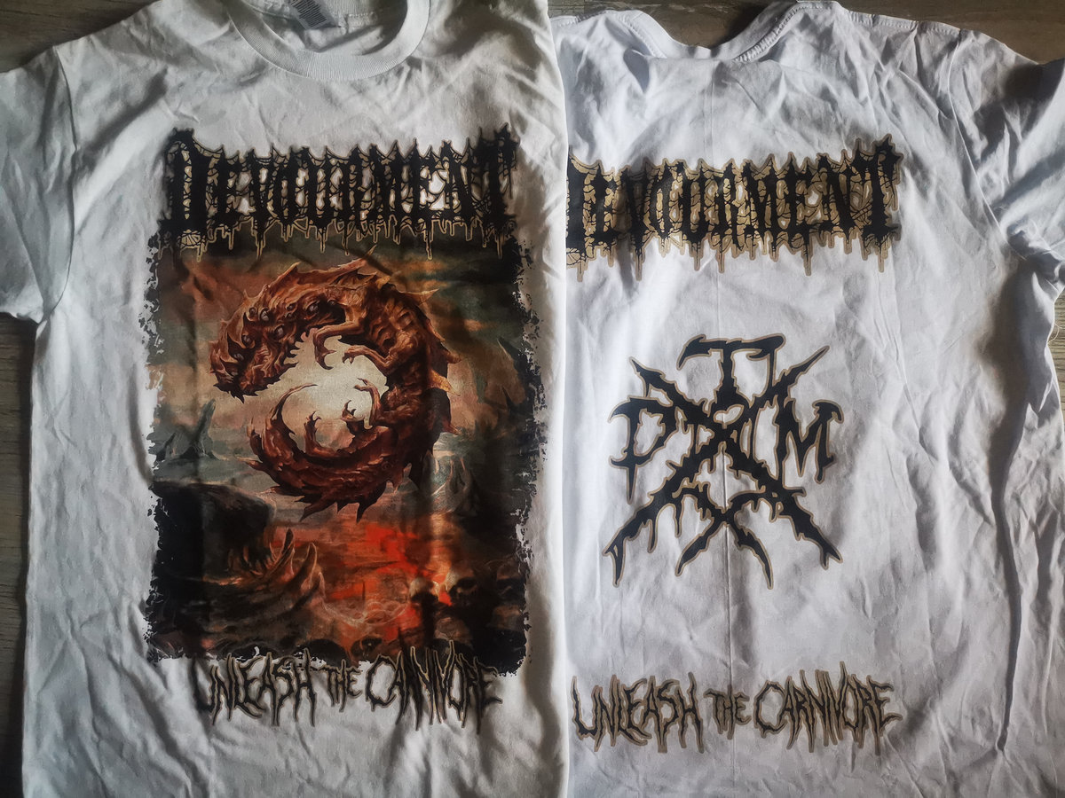 DEVOURMENT Unleash The Carnivore T-Shirts - Out Now