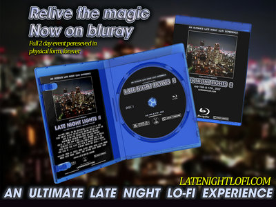 LATE NIGHT LIGHTS II - Limited Edition 4-Disc Festival Blu-Ray (Region Free) main photo