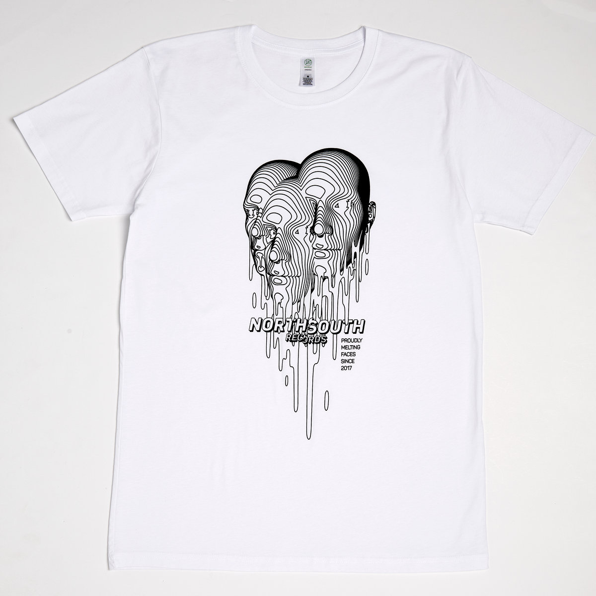 Melting Faces Screen Printed T-Shirt | NorthSouth Records