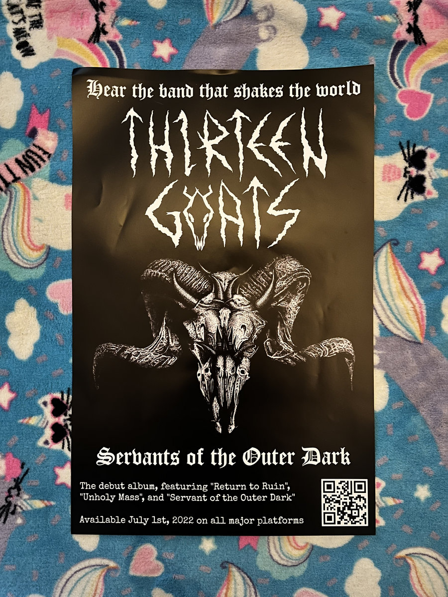Limited Edition Poster | THIRTEEN GOATS