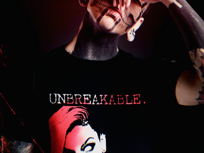 UNBREAKABLE Blood Splatter Unisex T-Shirt main photo