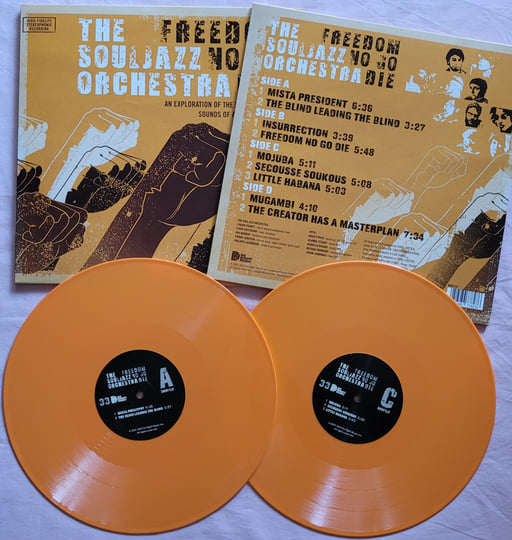 The Souljazz Orchestra – Freedom No Go Die – 2 x Vinyl
