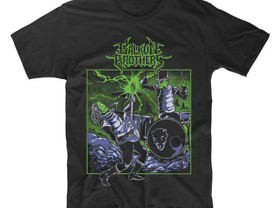 Dinosaur Alien Black T-Shirt main photo