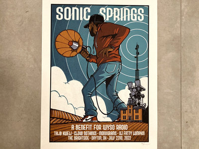 Sonic Springs Festival Signed and Numbered Poster main photo