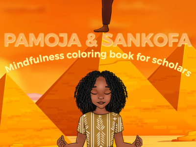 PAMJOA & SANKOFA mindfulness Coloring Book for scholars main photo
