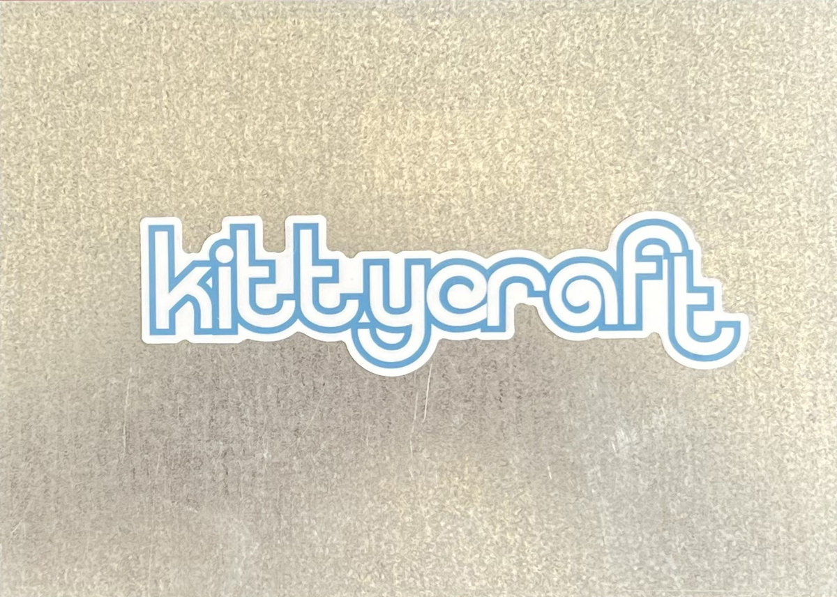 kitty craft vinyl sticker (Catskills style) | Kitty Craft