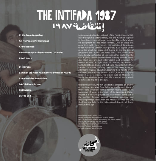 The Intifada 1987 | Riad Awwad, Hanan Awwad and Mahmoud Darwish