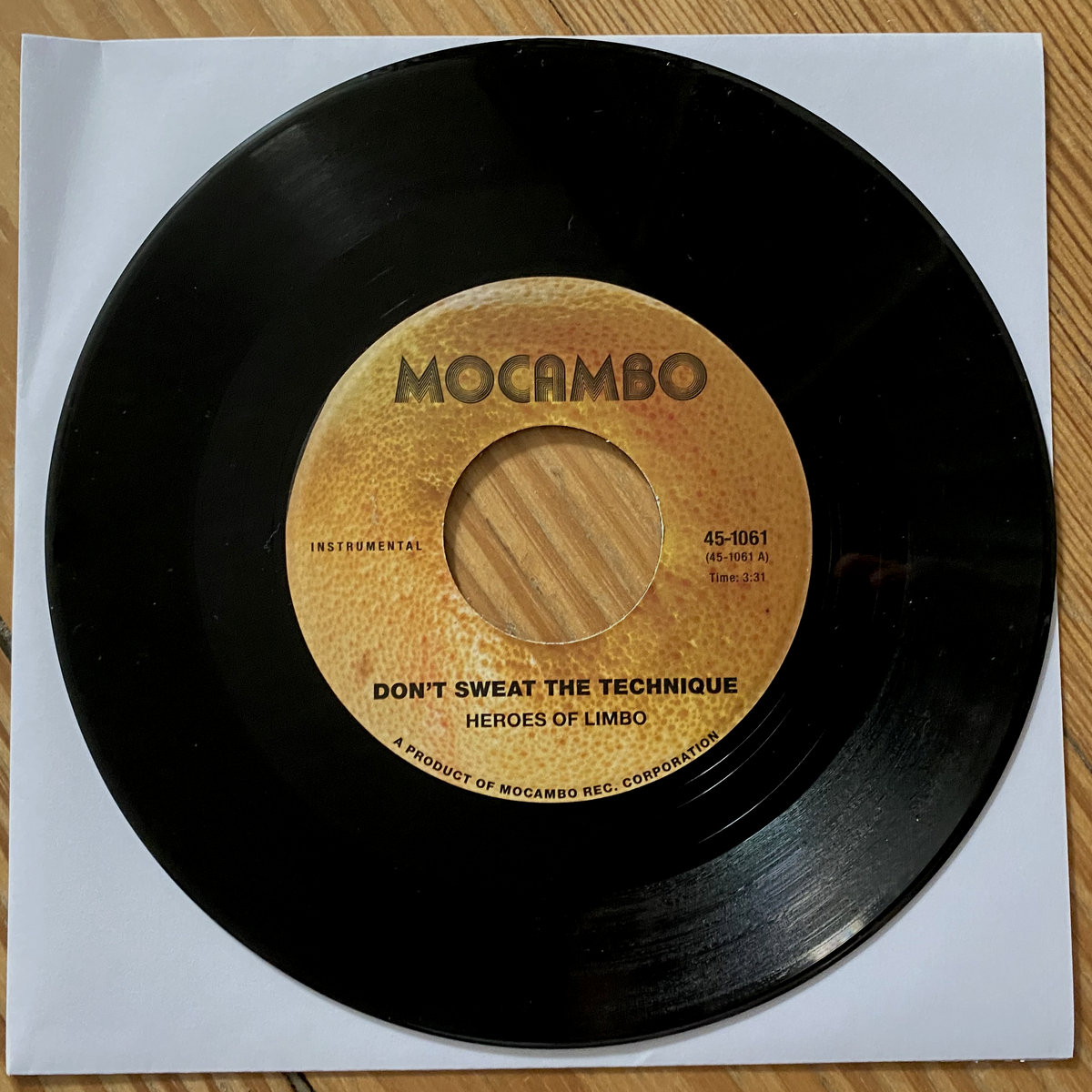 DON'T SWEAT THE TECHNIQUE b/w T.R.O.Y. | HEROES OF LIMBO