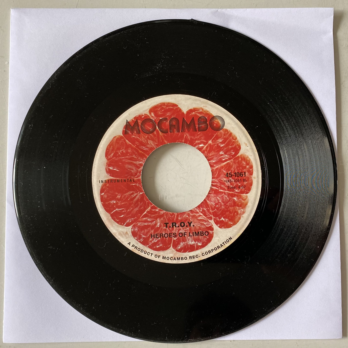 DON'T SWEAT THE TECHNIQUE b/w T.R.O.Y. | HEROES OF LIMBO