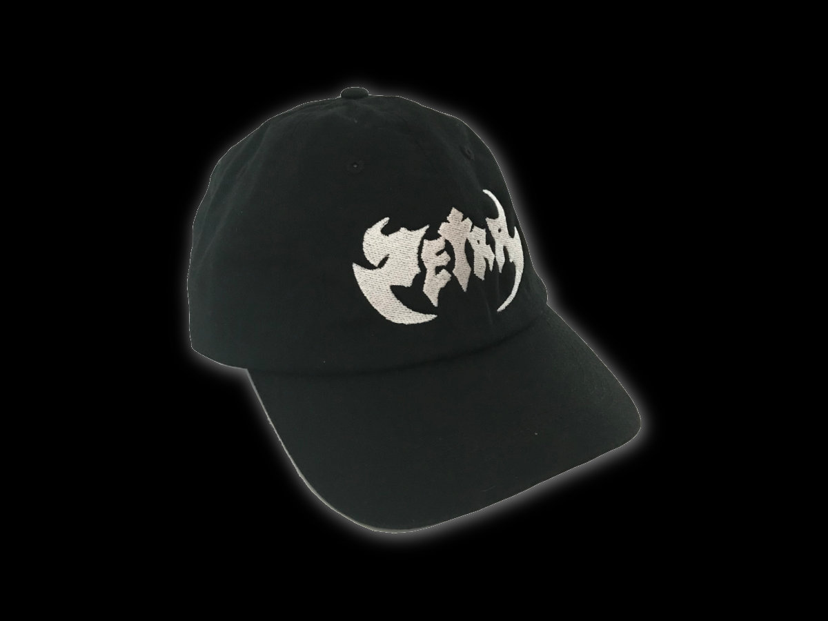 Zetra Embroidered Cap (Black Cap with White Logo) | Zetra