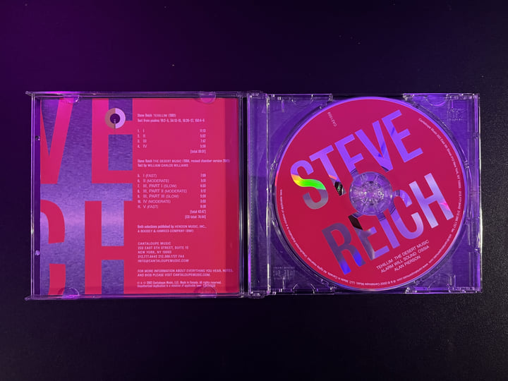 Steve Reich: Tehillim & The Desert Music | Alarm Will Sound