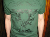 Arcana ‎– The Tree Within T-Shirt (Black on Dark Green) photo 