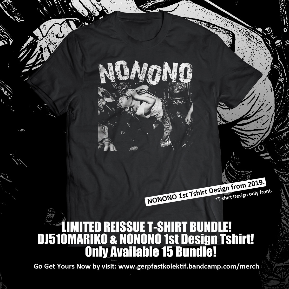 PRE-ORDER] LIMITED EDITION DJ510MARIKO & NONONO REISSUE T-SHIRT