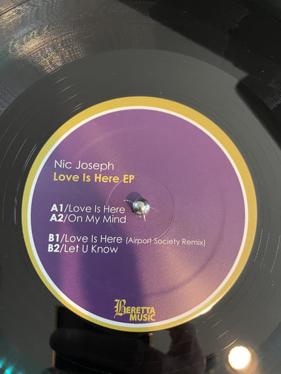 Love is Here EP w/ Airport Society Remix | Nic Joseph | Beretta Music