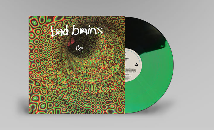 Bad Brains-Bad Brains Exclusive LP (Split) Color Vinyl