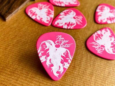 Pink Guitar Picks | 2 pce main photo