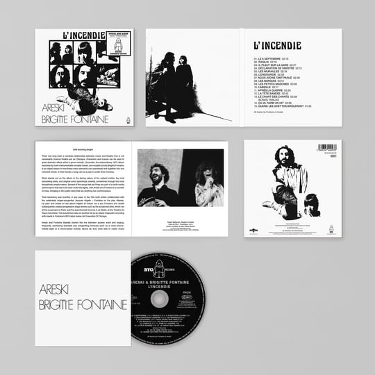 L'Incendie | Areski & Brigitte Fontaine | BYG Records
