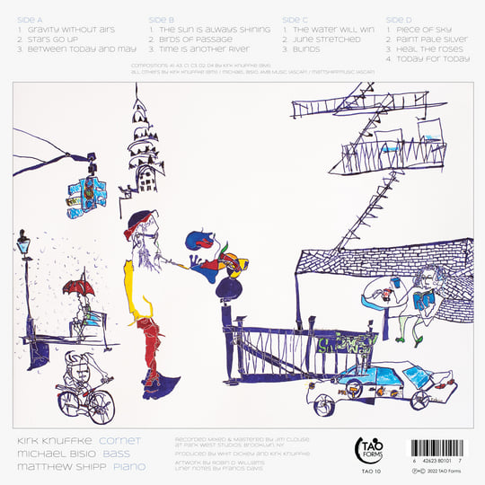 アート・デザイン・音楽 The Art of KLK vol. 3 CEMETERY HILLS Gravity Without Airs | Kirk Knuffke Trio | TAO Forms
