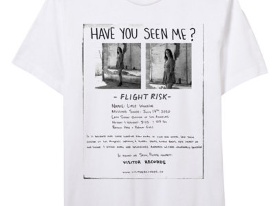 "Have You Seen Me" Little Warrior Flight Risk T-Shirt + FREE download main photo