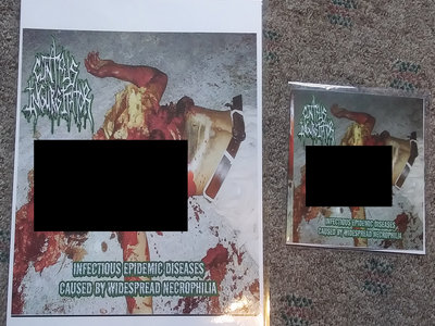 CPI-INFECTIOUS EPIDEMIC DISEASES CAUSED BY WIDESPREAD NECROPHILIA CD AND LAMINATED 8" X 10" PICTURE main photo