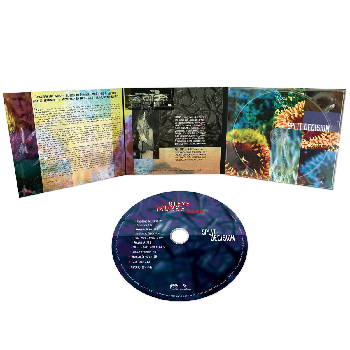 Split Decision (Physical Copy Only) | Steve Morse | Cleopatra Records