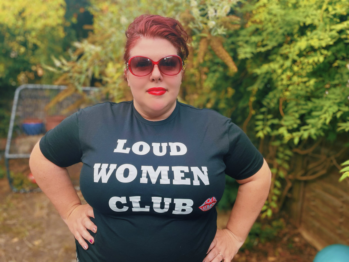 LOUD WOMEN CLUB tshirt