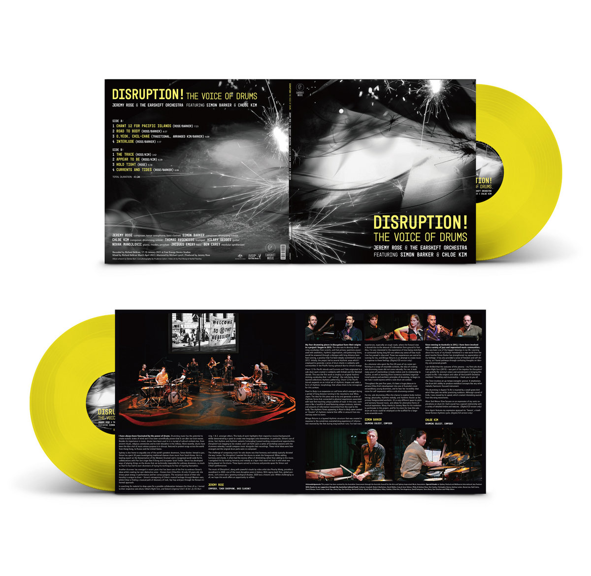 LP - yellow vinyl