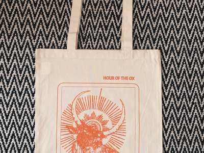 HOUR OF THE OX NATURAL TOTE BURNT PINK ORANGE main photo