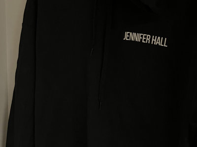 Jennifer Hall Split Color Black Hoodie main photo