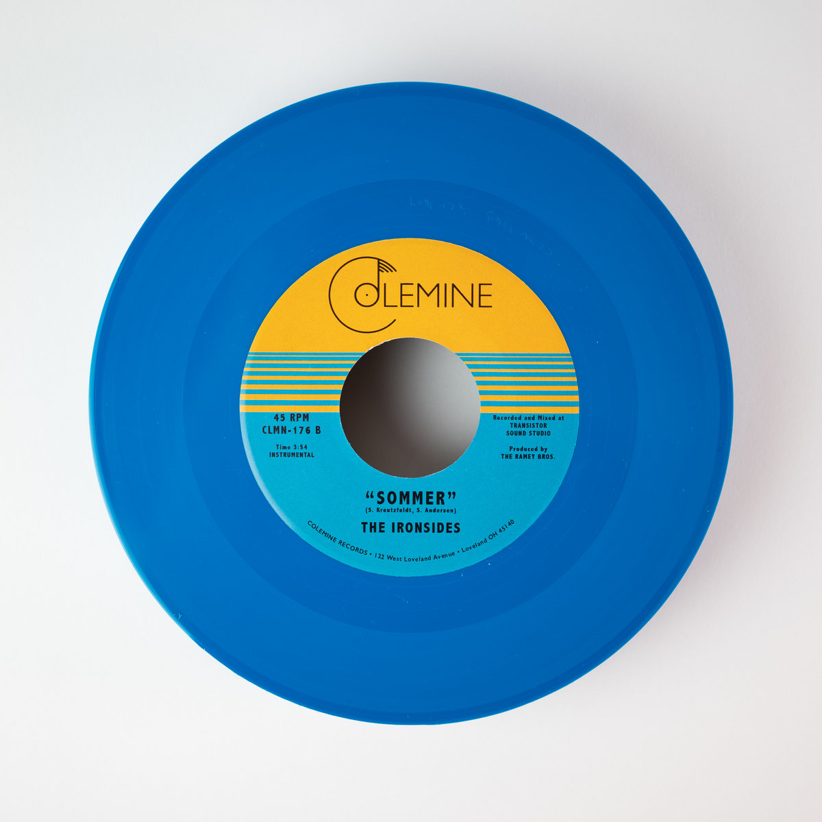 Opaque Blue Vinyl 45