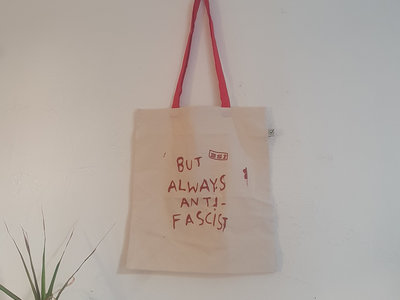 'Sometimes depressed ... but always antifascist' tote bag main photo