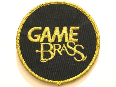 GAME BRASS Iron-on Patch main photo