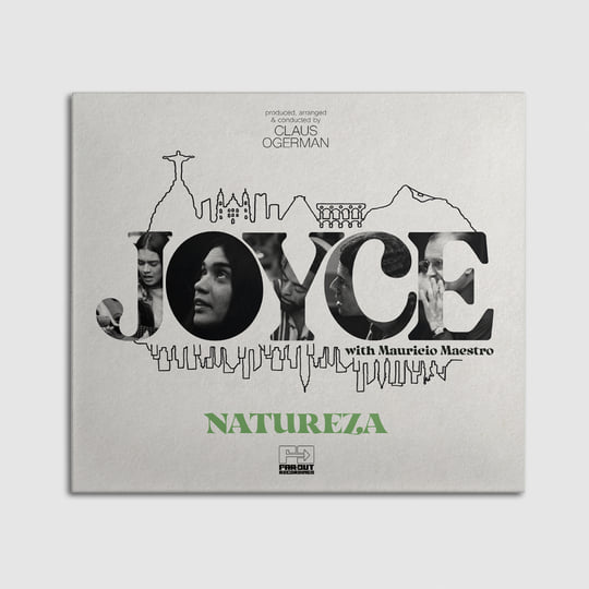欧LP Joyce With Mauricio Maestro Natureza FARO234LP Far Out Recordings /00260 Natureza (produced, arranged & conducted by Claus Ogerman