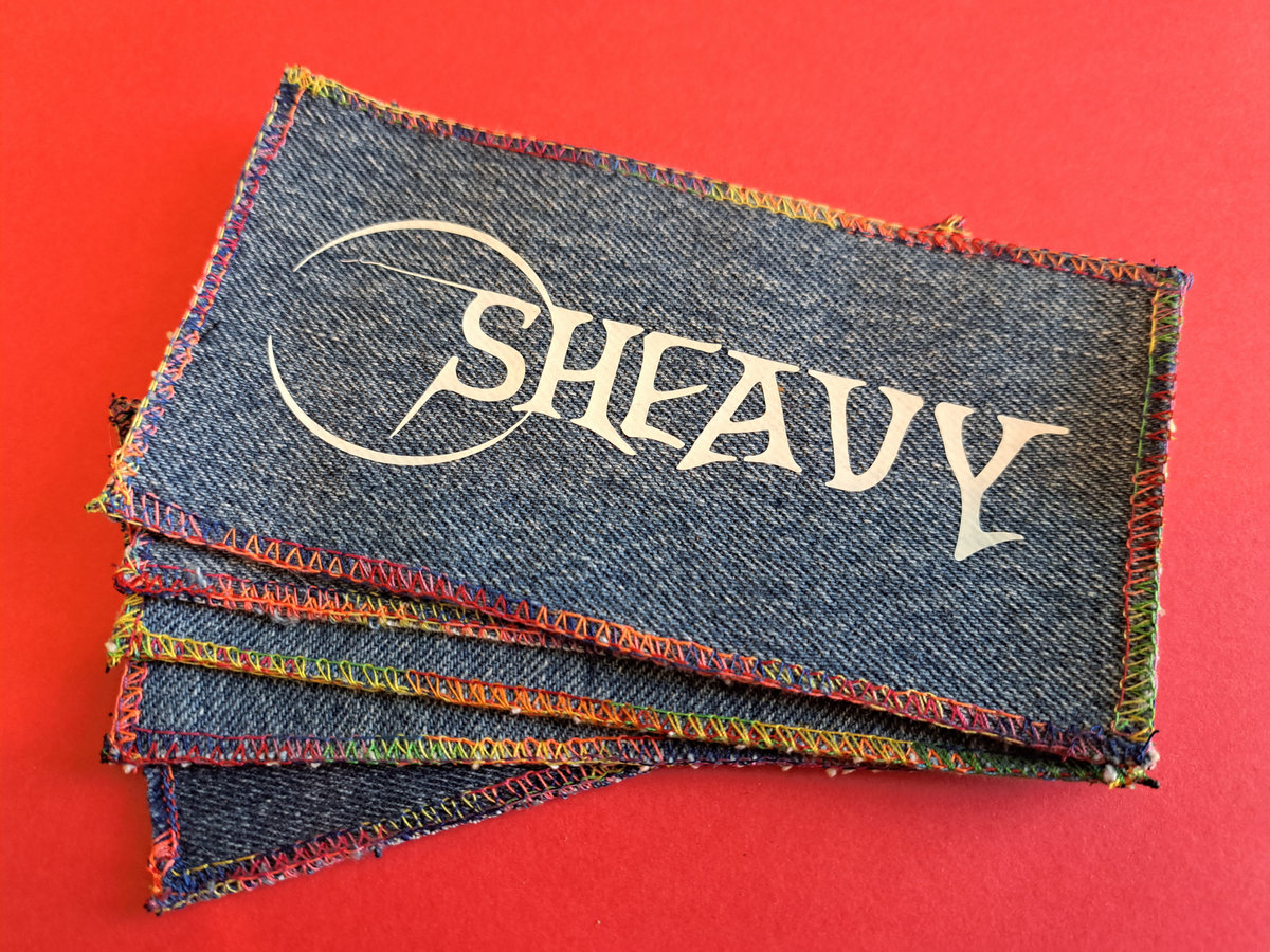 Denim Sew on Patch 2021 logo sHEAVY