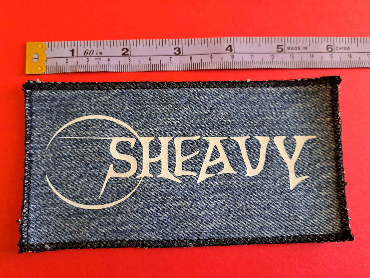 Denim Sew on Patch 2021 logo sHEAVY