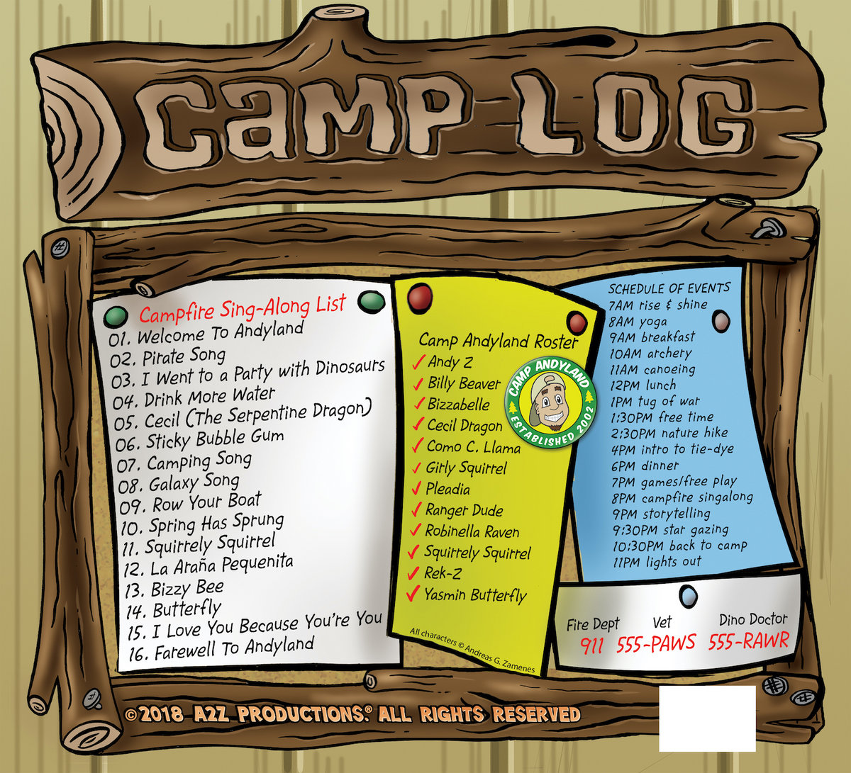 Camp Andyland | Andy Z