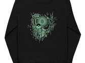 Unisex organic sweatshirt "OuttaSpaceLogo" mint green photo 