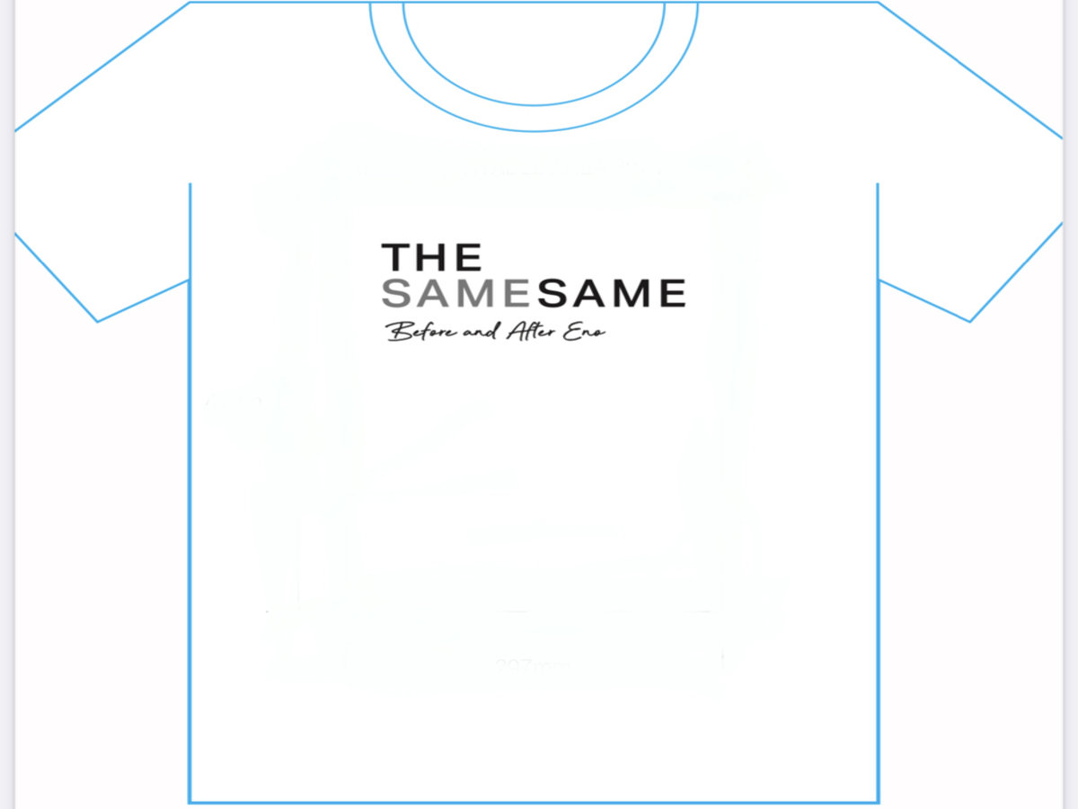 The Same Same Logo Design Black T shirt The Same Same wise-woofs-river-hoffman