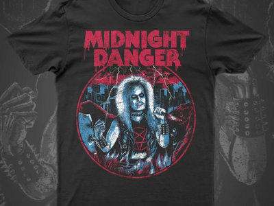 80s Metal T-shirt | Midnight Danger