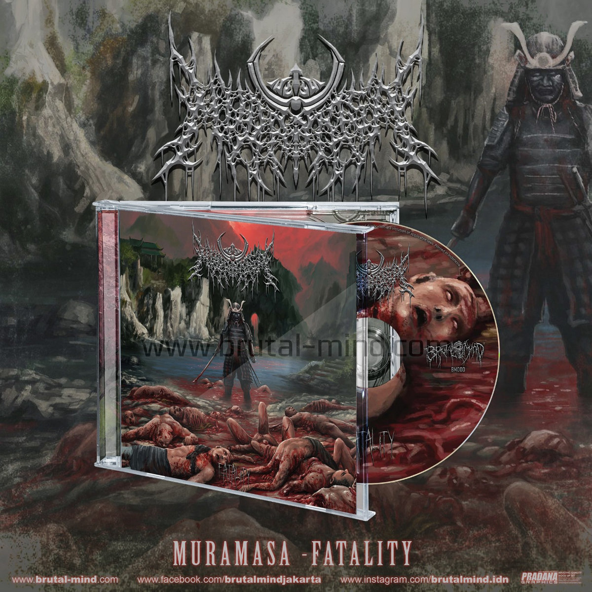 Disastrous Murmur 7インチ death l Fatality | MURAMASA | Brutal Mind