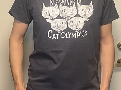 Cat Olympics t-shirt - Dark Grey main photo