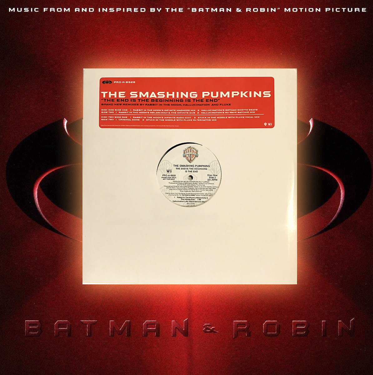 THE SMASHING PUMPKINS MINT DOUBLE VINYL RABBIT IN THE MOON REMIXES | DC ...
