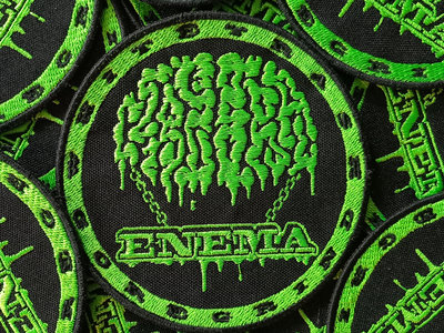 Nucular Green embroided Patch main photo