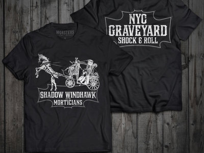 Limited Edition *Glow-In-The-Dark* Monsters Are Good x Shadow Windhawk "Funeral Cortege" T-Shirt main photo