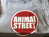 Animal Street Tee Red Logo photo 