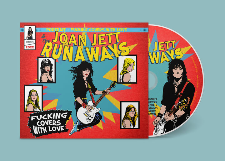 Joan Jett & The Runaways Portrait - Fucking Covers With Love